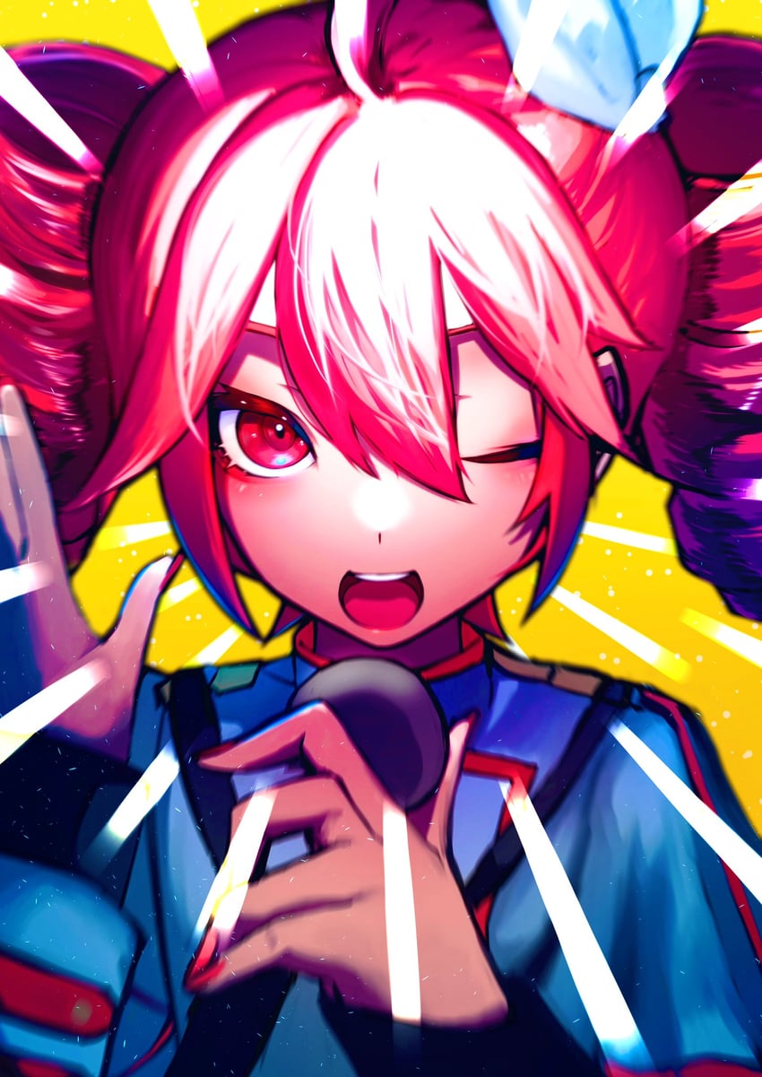 kasane teto (utau and 2 more) drawn by dukei
