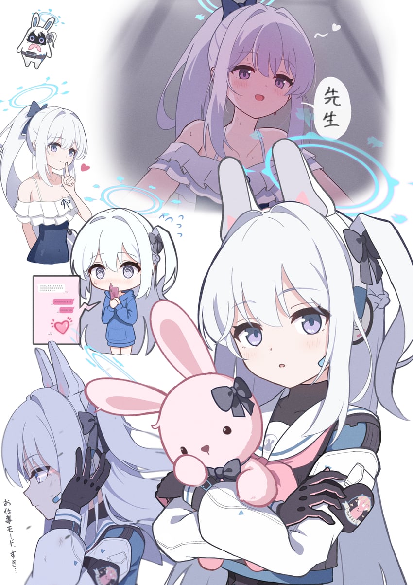 miyako (blue archive and 1 more) drawn by kuroi_taimu