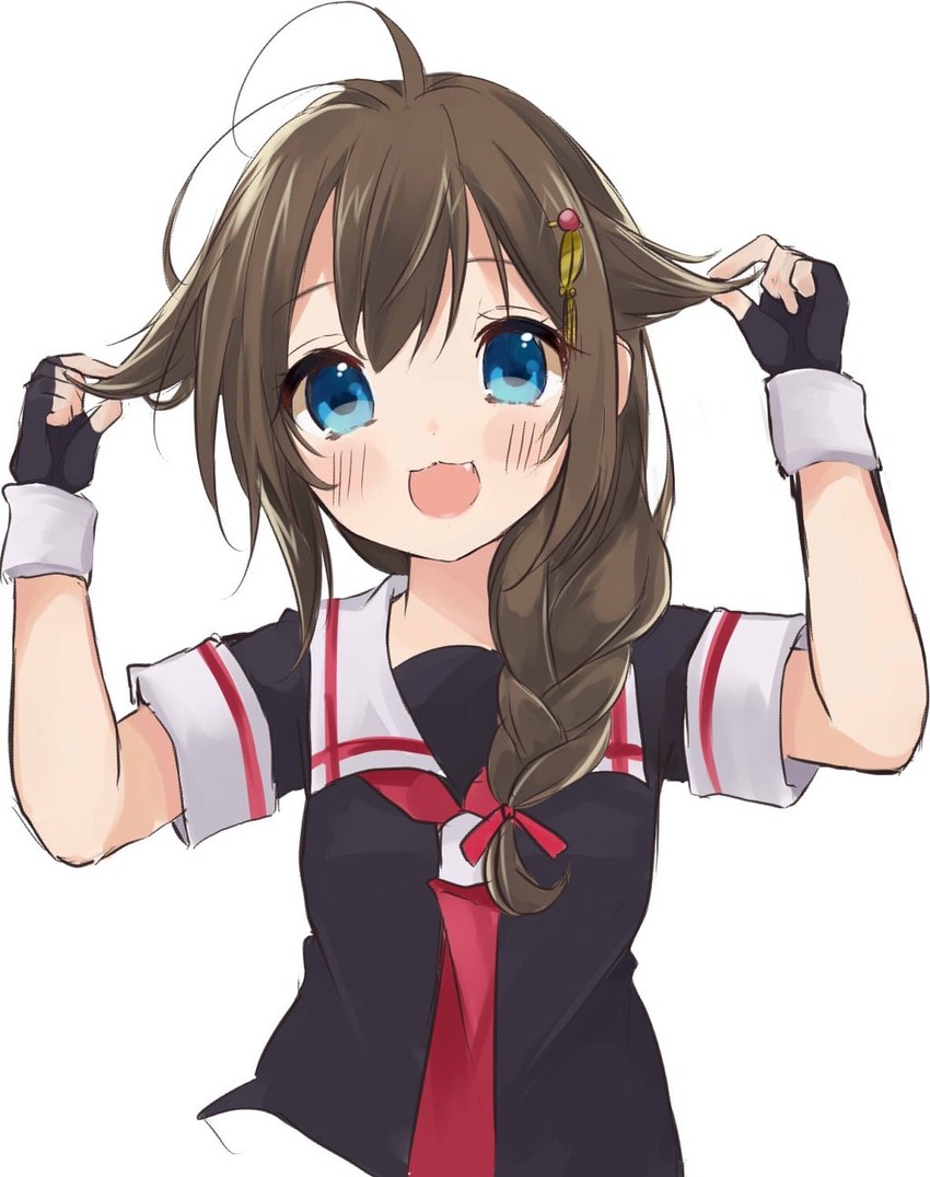 shigure and shigure kai ni (kantai collection) drawn by oto_(piiko)