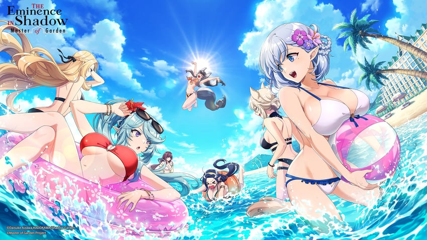 alpha, delta, beta, zeta, epsilon, and 2 more (kage no jitsuryokusha ni naritakute! and 2 more)