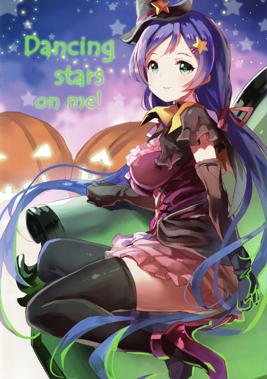 tojo nozomi (love live! and 1 more) drawn by 77gl