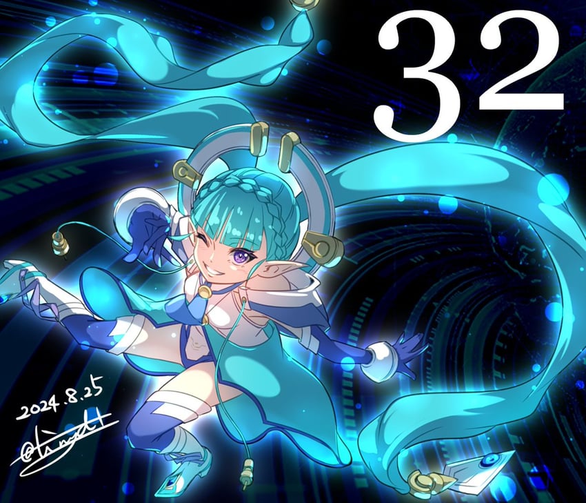 mare (eiyuu densetsu and 2 more) drawn by tinybiard