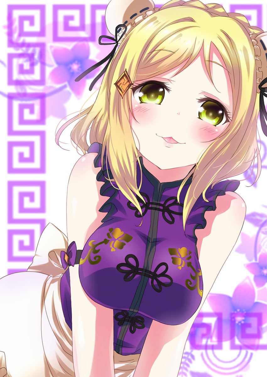 ohara mari (love live! and 1 more) drawn by zero-theme