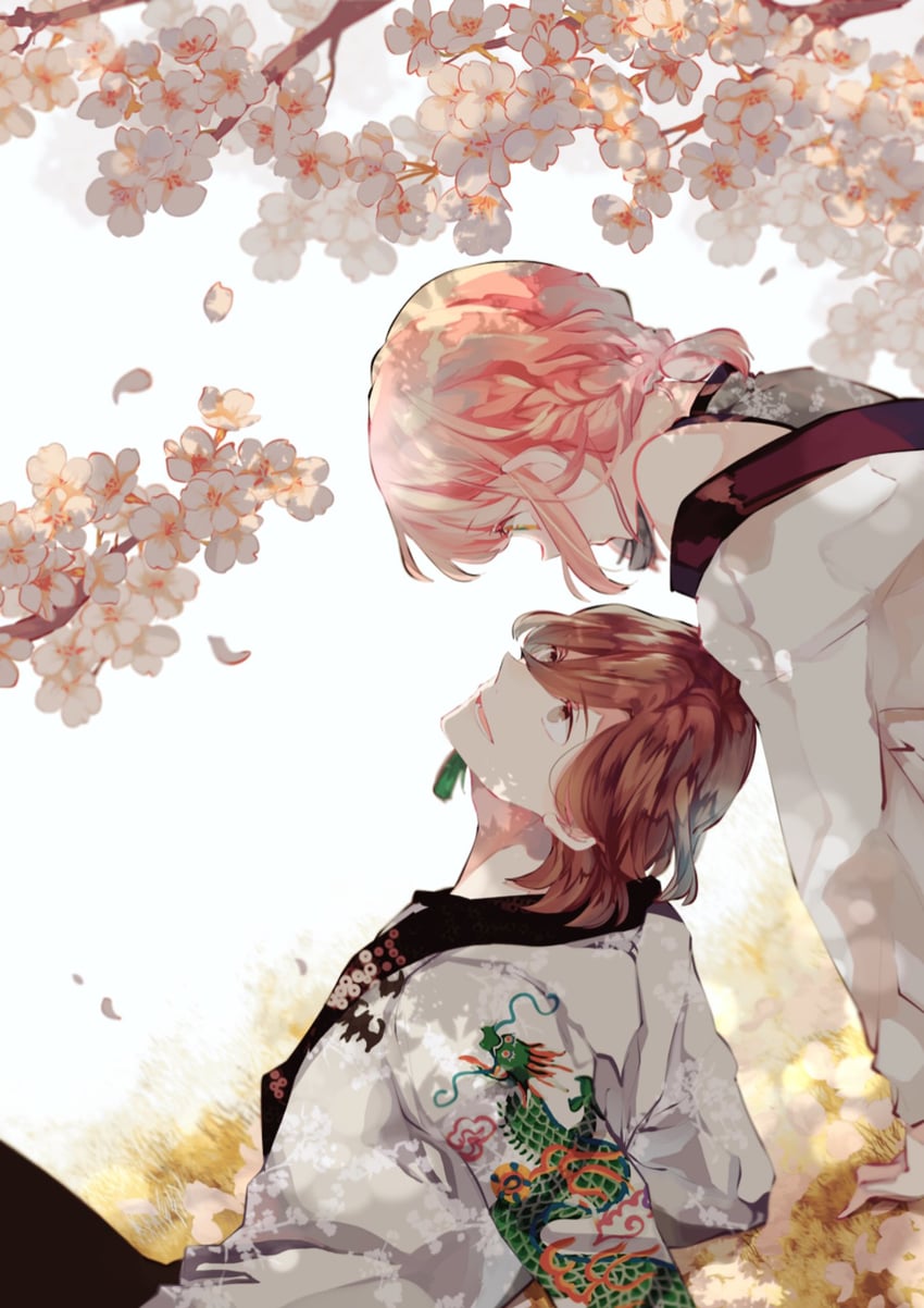 nanami haruka and kotobuki reiji (uta no prince-sama and 1 more) drawn by mofmofqueue