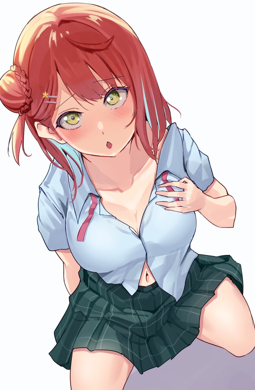 uehara ayumu (love live! and 1 more) drawn by namazu_(yamasonson)
