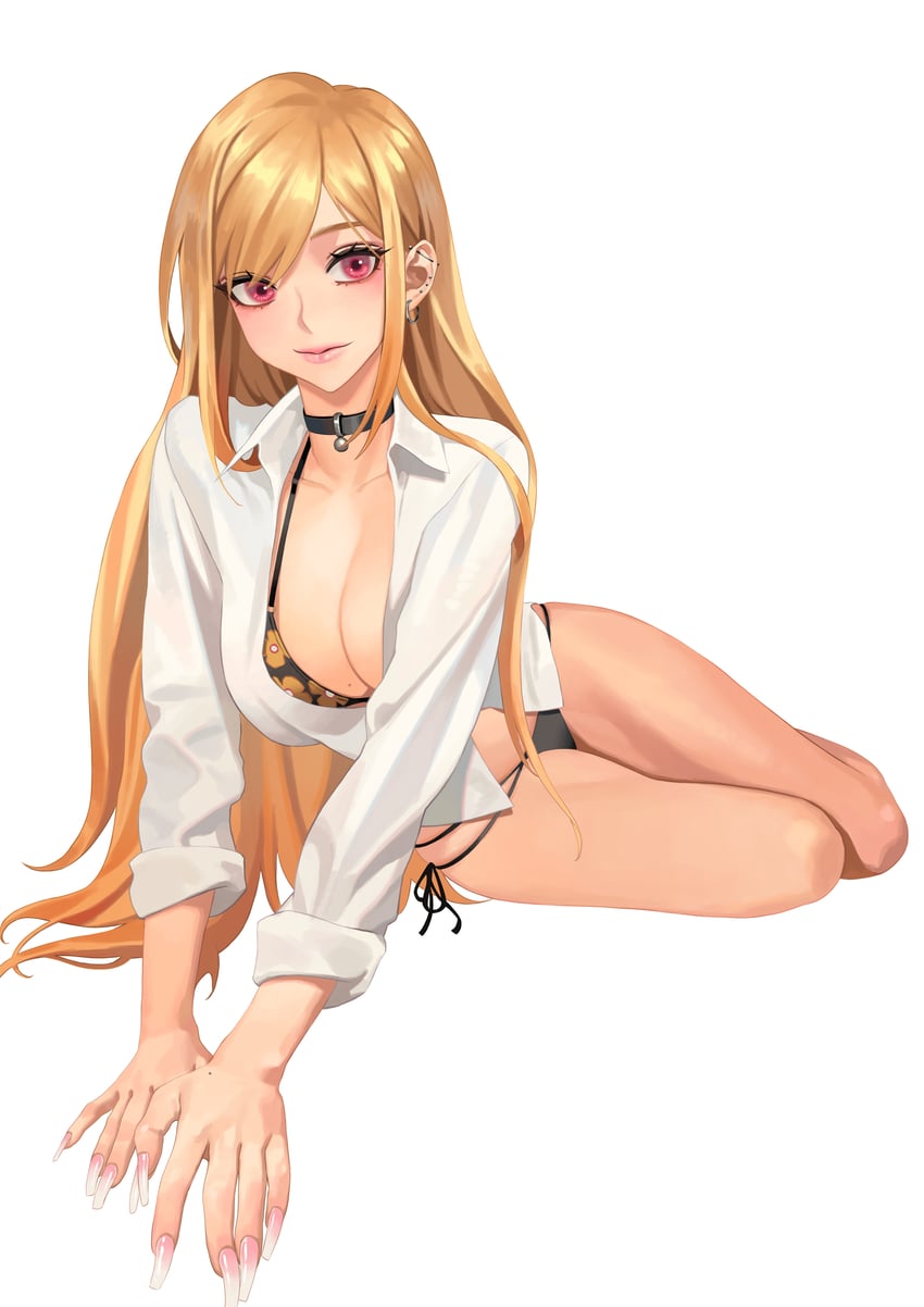 kitagawa marin (sono bisque doll wa koi wo suru) drawn by hongcasso