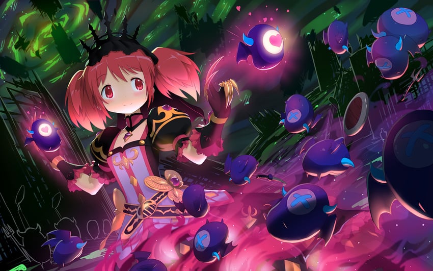 kaname madoka (mahou shoujo madoka magica) drawn by lisong_shen