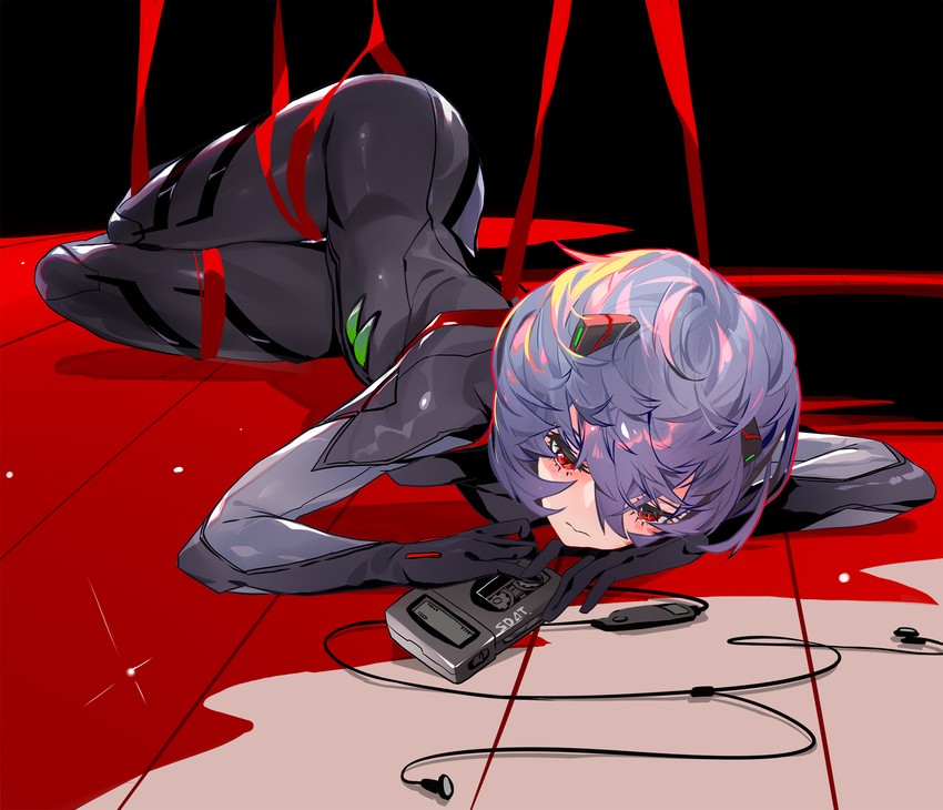ayanami rei (neon genesis evangelion and 2 more) drawn by grandia_lee