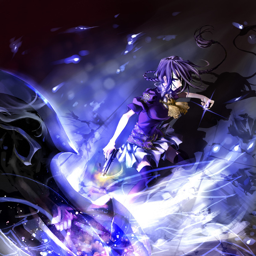 sion eltnam, sion eltnam atlasia, and riesbyfe stridberg (tsukihime and 1 more) drawn by ginko_(sekainoowari)