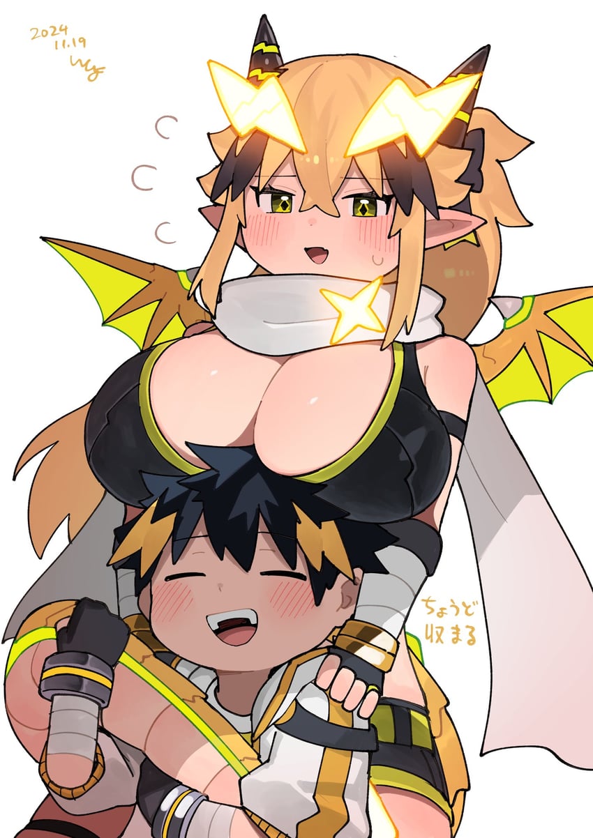 san-chan and nakamura yuto (original and 1 more) drawn by itoriyo