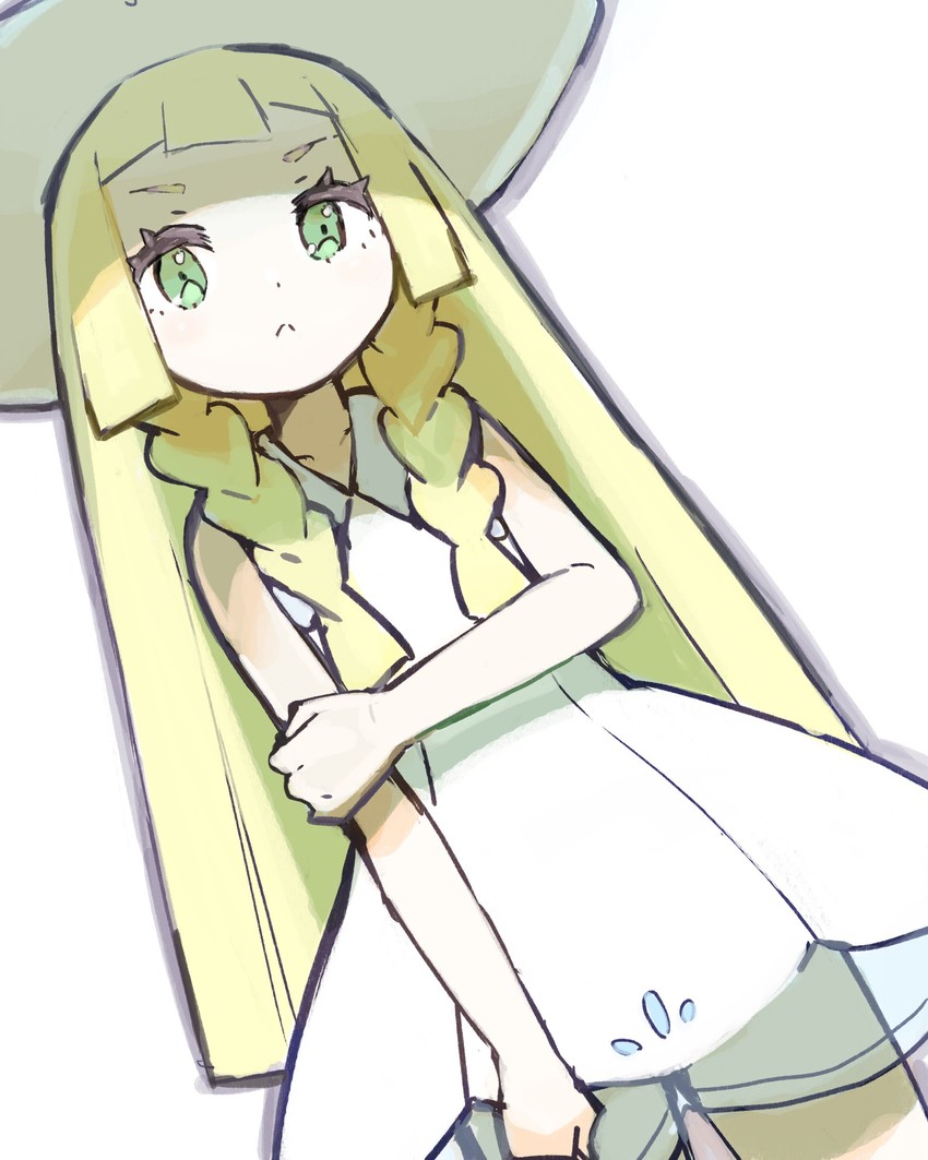 lillie (pokemon and 1 more) drawn by peppedayo_ne