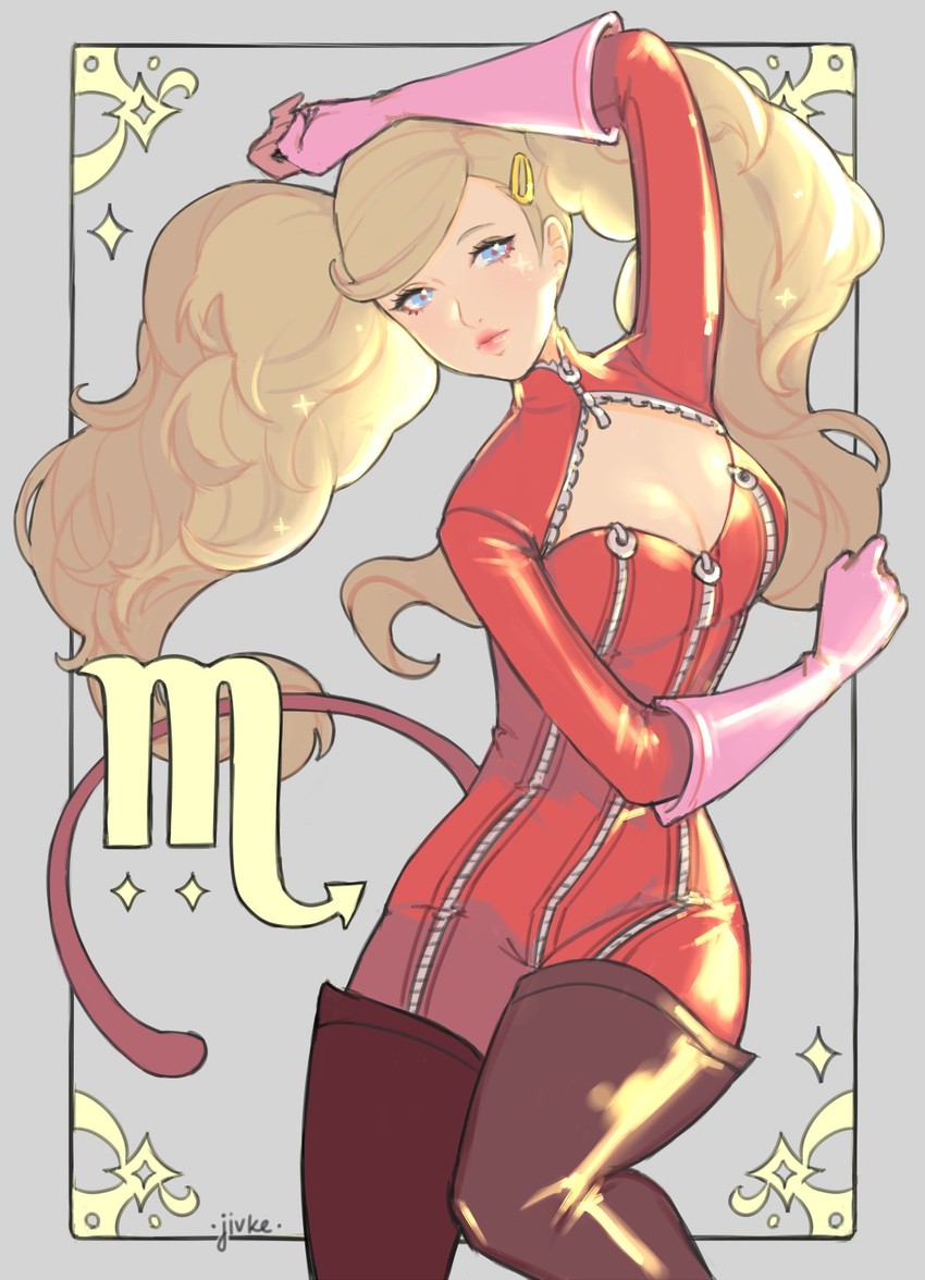 takamaki anne (persona and 1 more) drawn by jivke