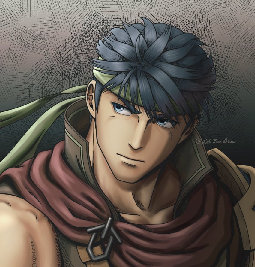 ike (fire emblem and 2 more) drawn by let_mee_draw