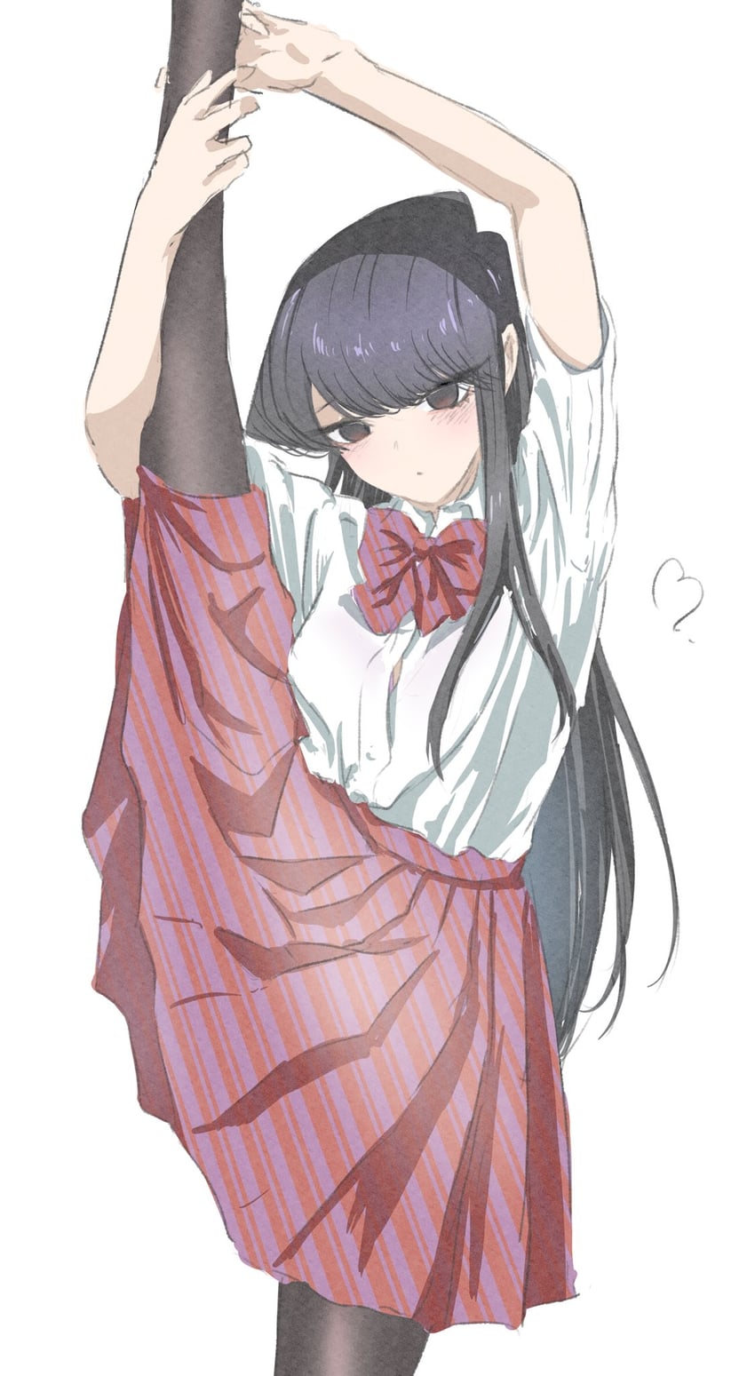 komi shouko (komi-san wa komyushou desu) drawn by mitsugu