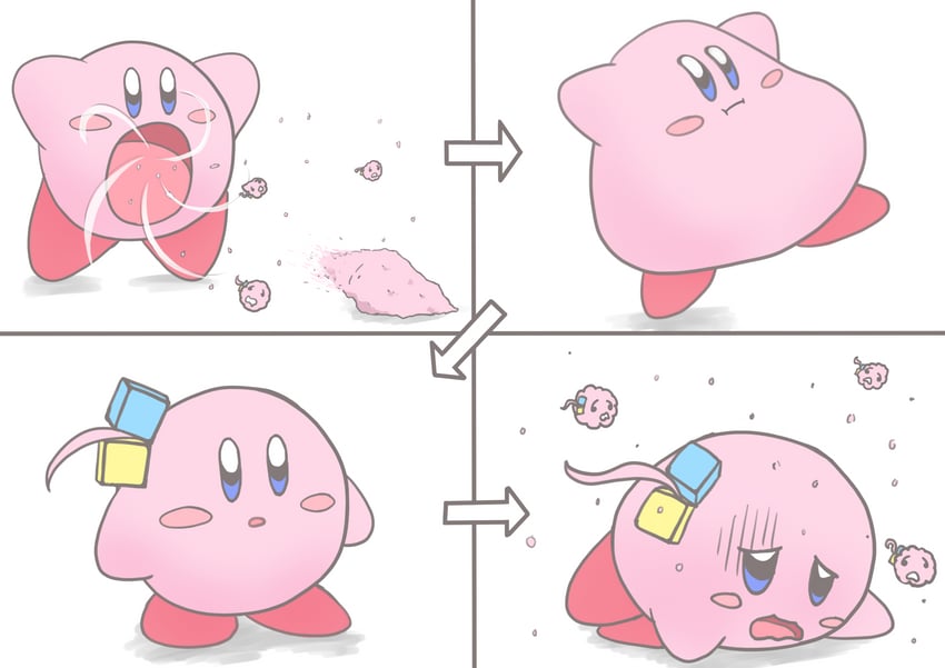 gotoh hitori and kirby (bocchi the rock! and 1 more) drawn by zacuro