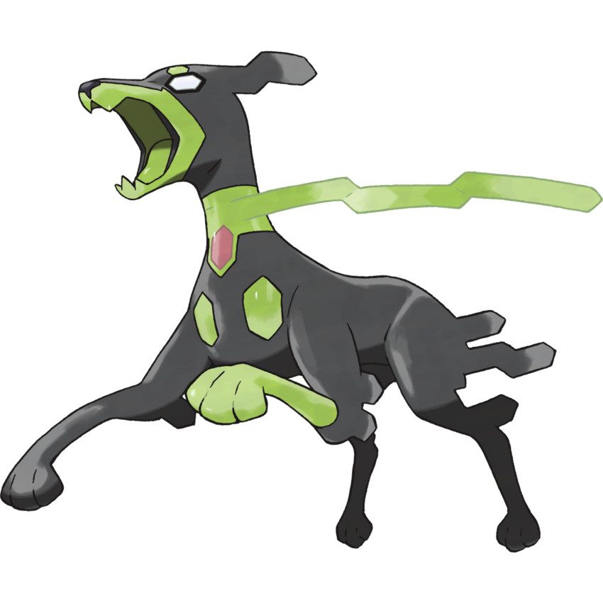 zygarde (pokemon and 1 more) drawn by sugimori_ken