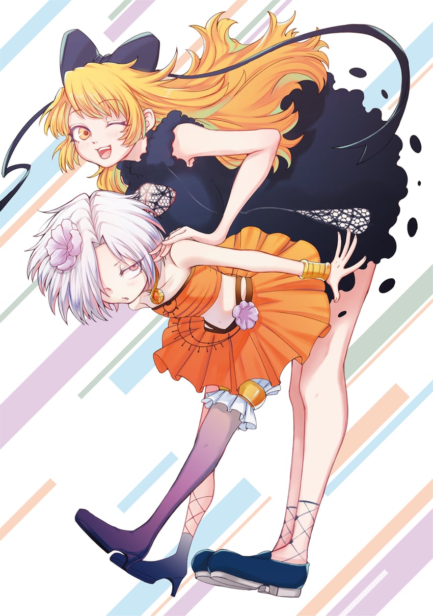 goa and ciel (kizetsu yuusha to ansatsu hime) drawn by k_setsuda