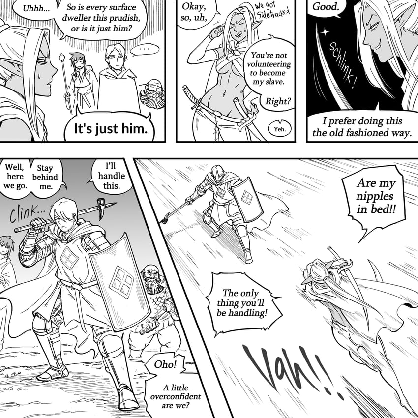 willford diccard, zana, aubry, and grack (original and 1 more) drawn by bb_(baalbuddy)