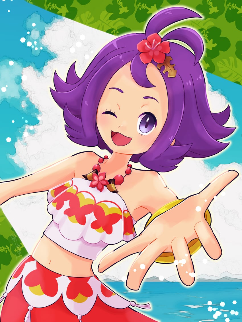 acerola (pokemon and 1 more) drawn by tsugomori_(sprn303)