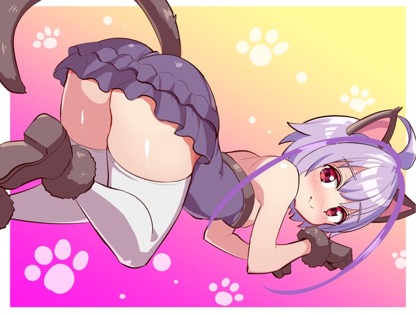 joule (azure striker gunvolt and 1 more) drawn by cougar_(cougar1404)