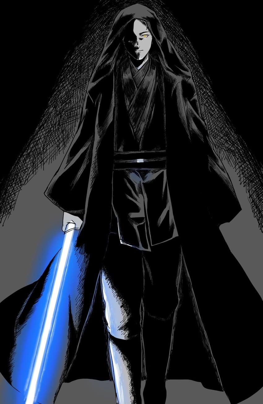 darth vader and anakin skywalker (star wars) drawn by shirasup