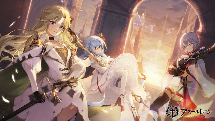 janus, bellona, and vanguard (azur lane) drawn by f.k_(hs225kr)