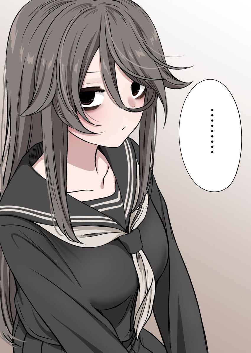 sasaki touko (kurai ano ko to shitai koto) drawn by ikari_manatsu