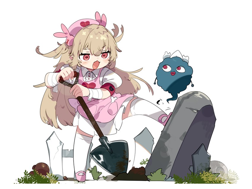 natori sana and saana-kun (sana channel) drawn by karei