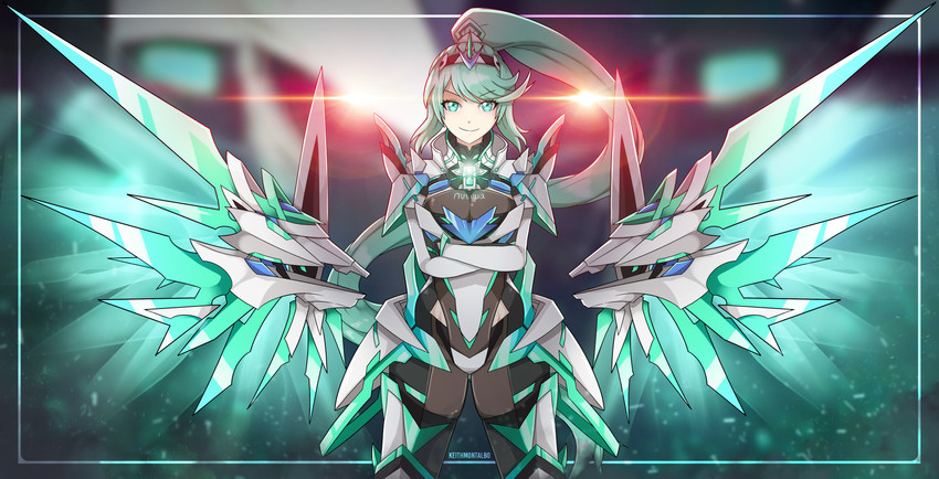 pneuma and siren (xenoblade chronicles and 1 more) drawn by keith_montalbo