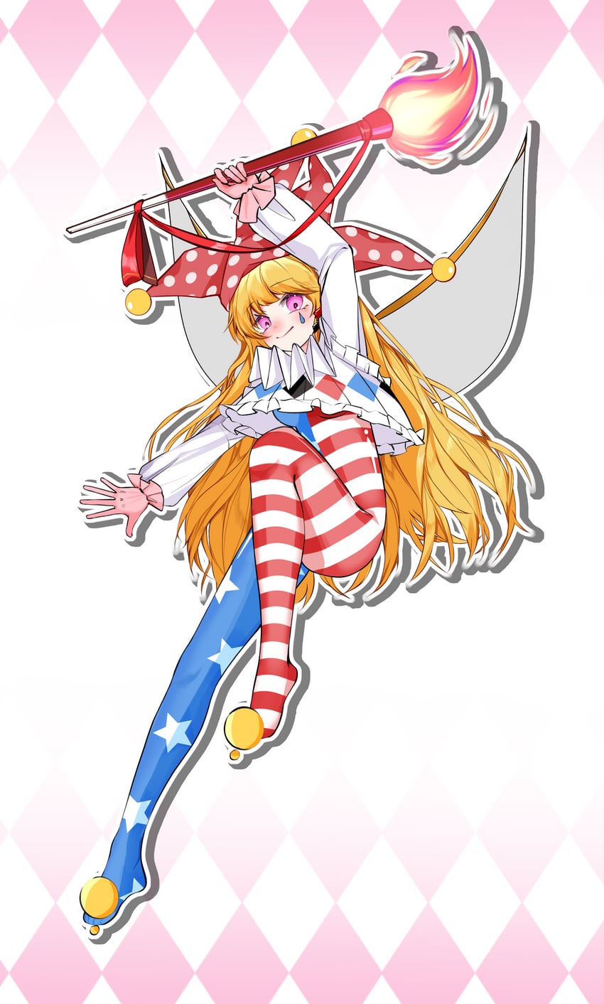 clownpiece (touhou and 1 more) drawn by takki_(takkiko)