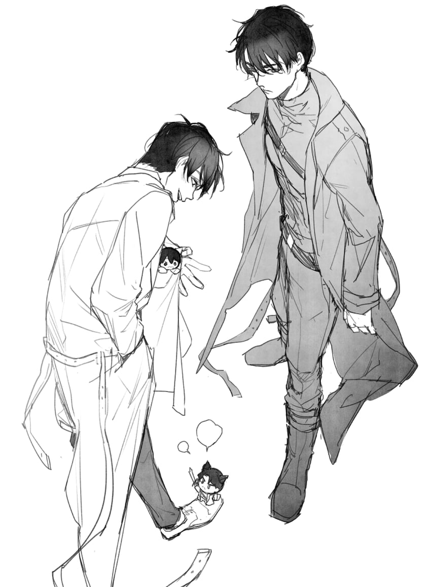 kim dokja and yoo joonghyuk (omniscient reader's viewpoint) drawn by barbara_(y01251214)