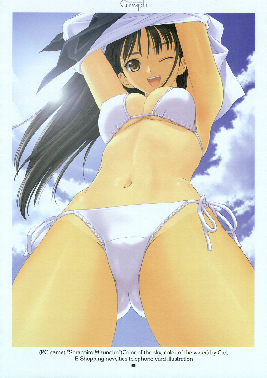 mizushima asa (sora no iro mizu no iro) drawn by tony_taka