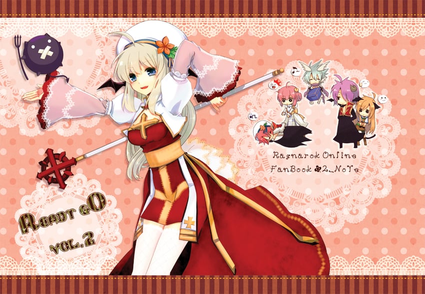 arch bishop, high priest, priest, high wizard, assassin cross, and 2 more (ragnarok online) drawn by kirika_(nutsmoon)