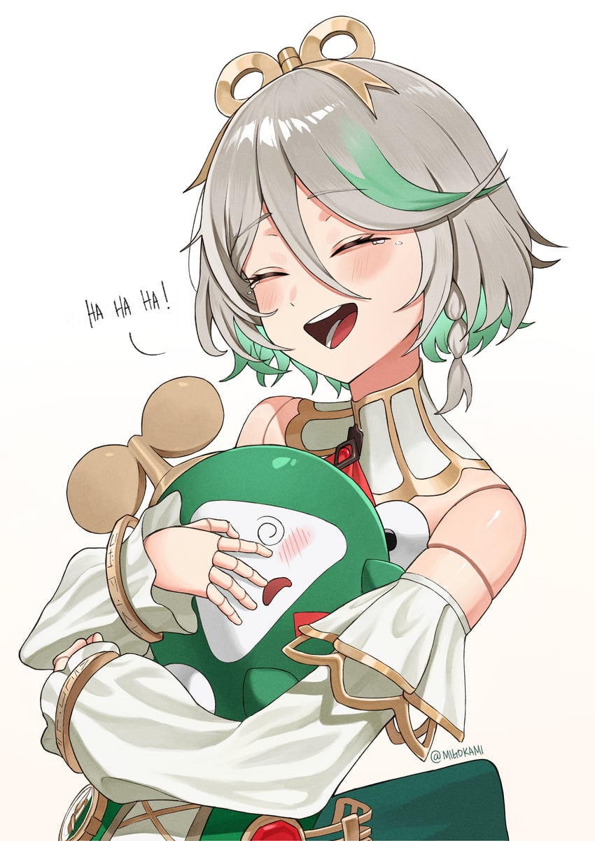 cecilia immergreen and otomo (hololive and 1 more) drawn by migokami