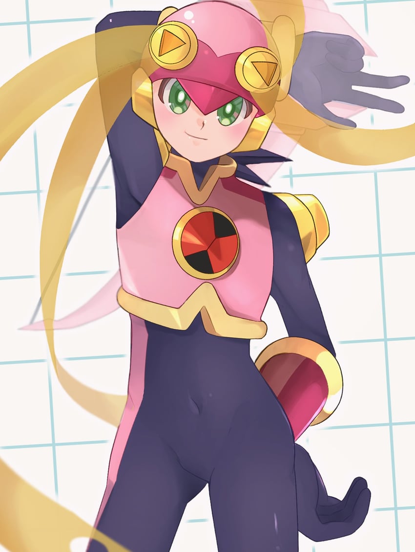 megaman.exe and roll.exe (mega man and 2 more) drawn by bal09853549800