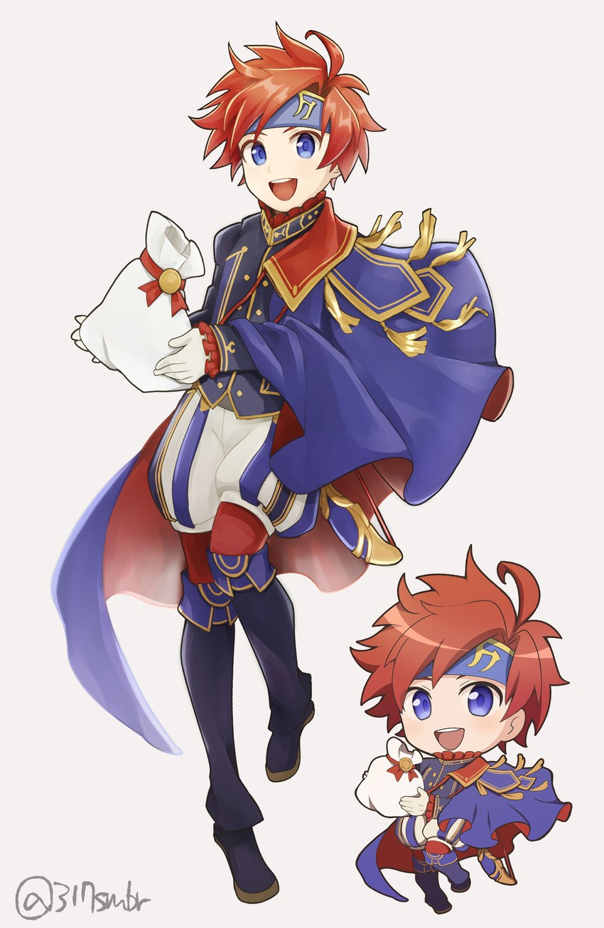 roy (fire emblem and 2 more) drawn by 317_(saina)
