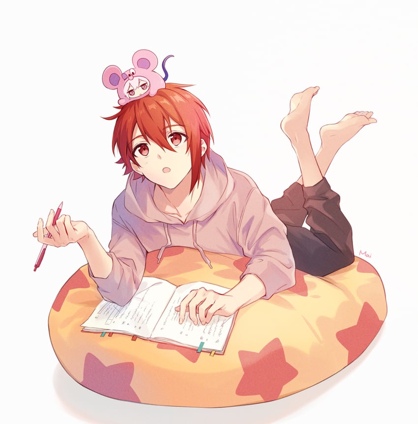 nanase riku and kujou tenn (idolish7) drawn by ima_(luce365)