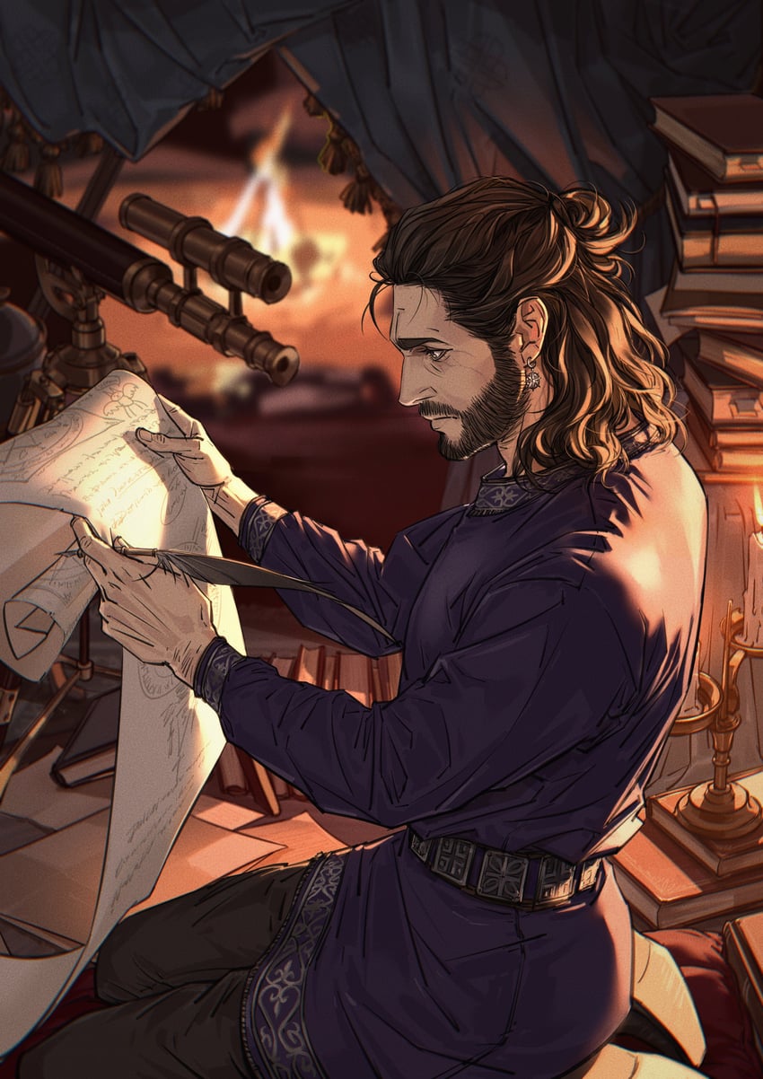 gale (dungeons & dragons and 2 more) drawn by nyeigneous