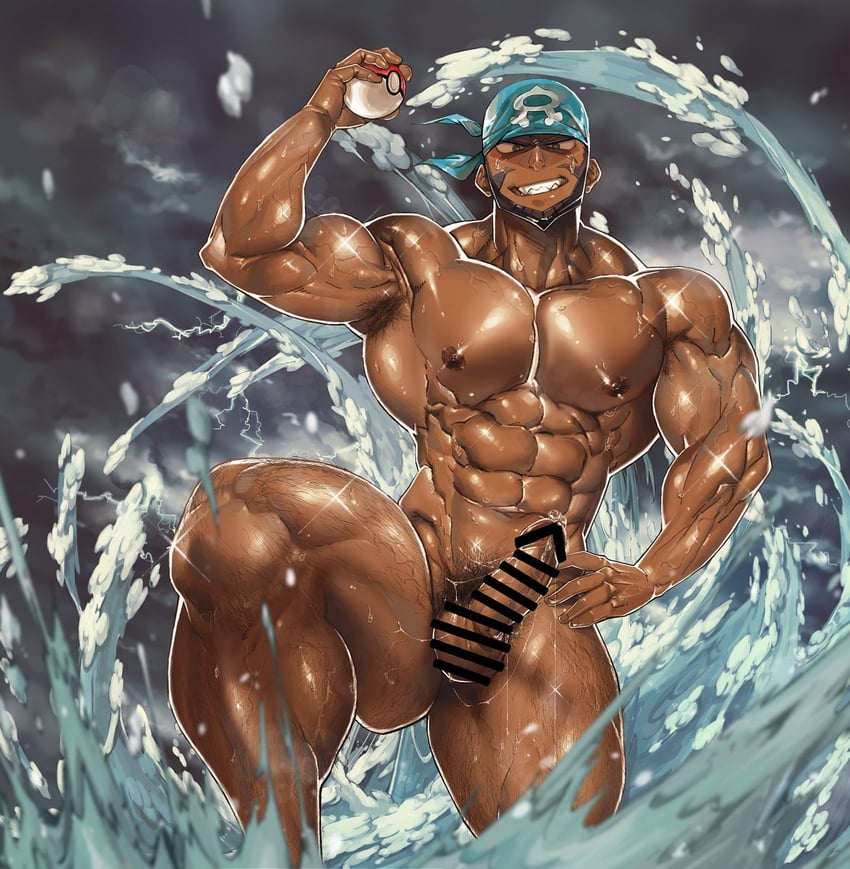 archie (pokemon and 1 more) drawn by shina_(mjaldrarland)