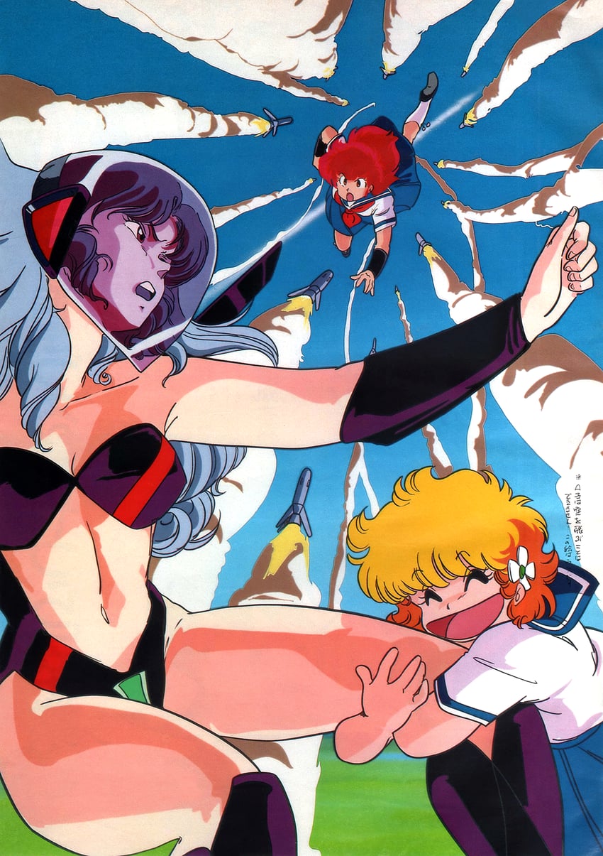 magami eiko, kotobuki shiiko, and daitokuji biko (project a-ko)
