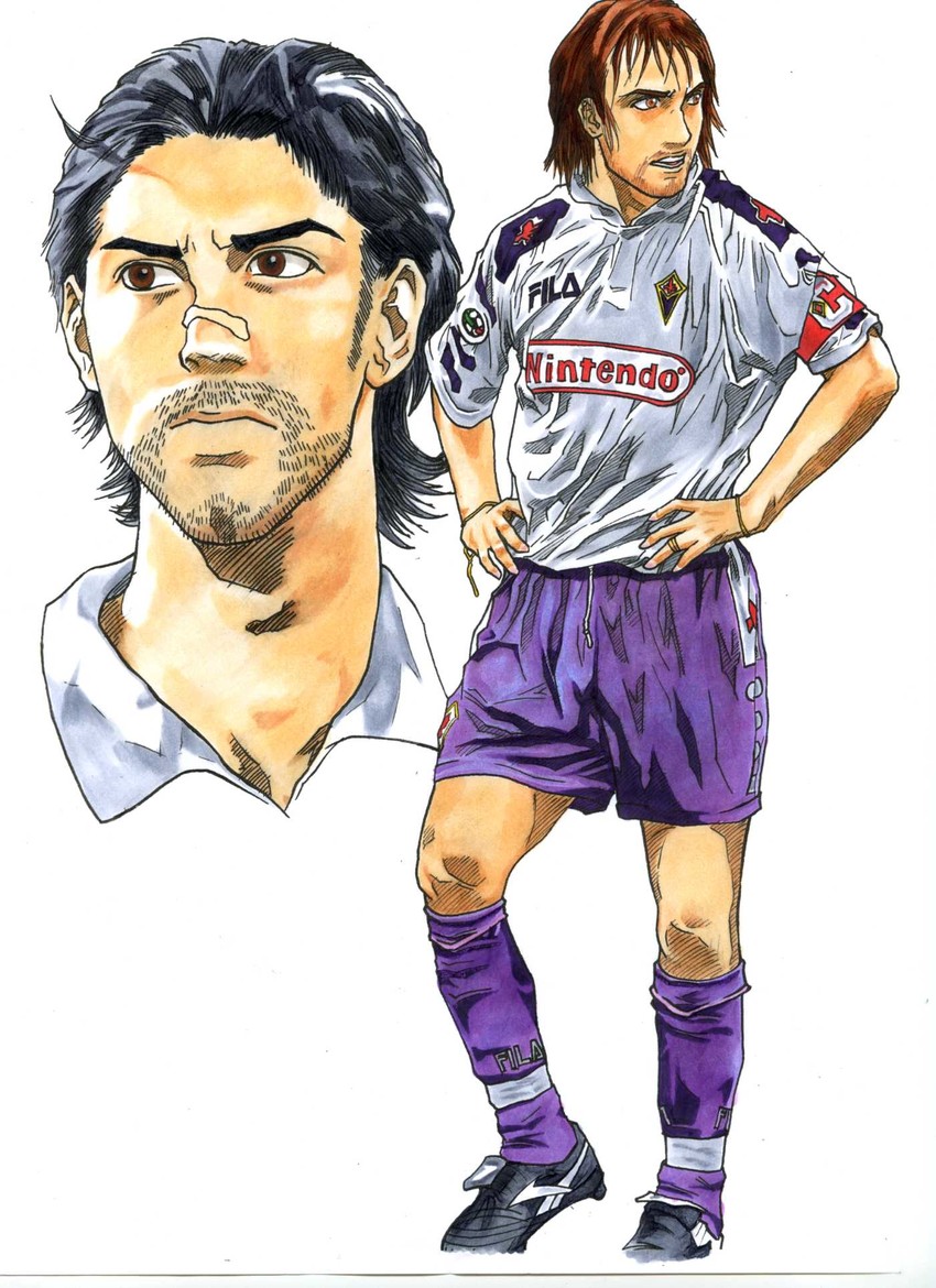 rui costa and gabriel batistuta (real life and 2 more) drawn by mutsuki_hiro
