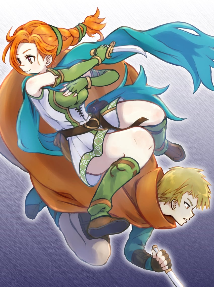 cath and chad (fire emblem and 1 more) drawn by howaito_gyuunyuu