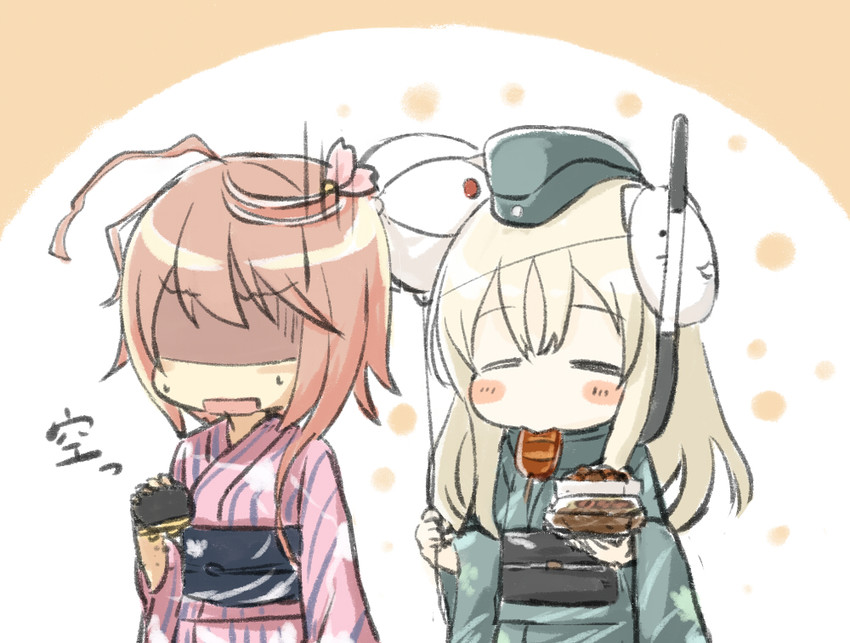 i-58 and u-511 (kantai collection) drawn by engiyoshi