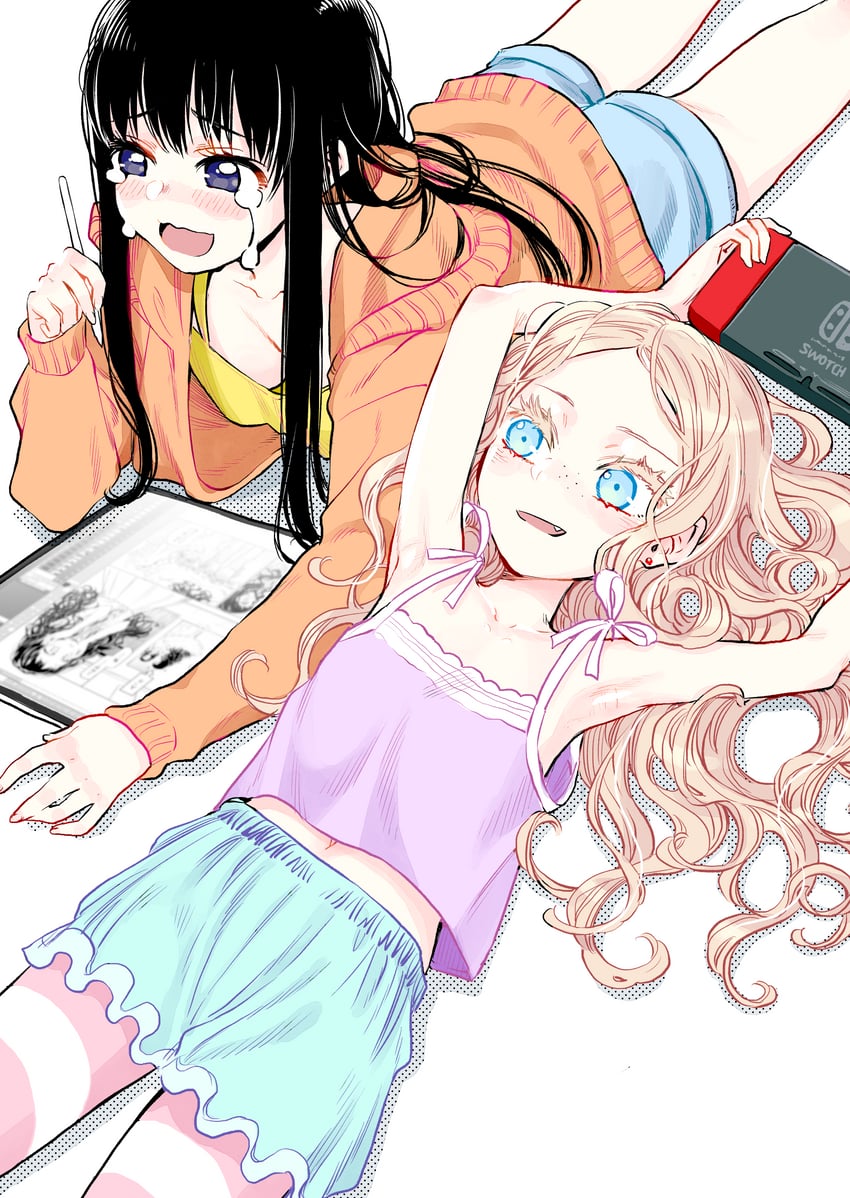 senpai and kouhai (futari escape) drawn by taguchi_shouichi