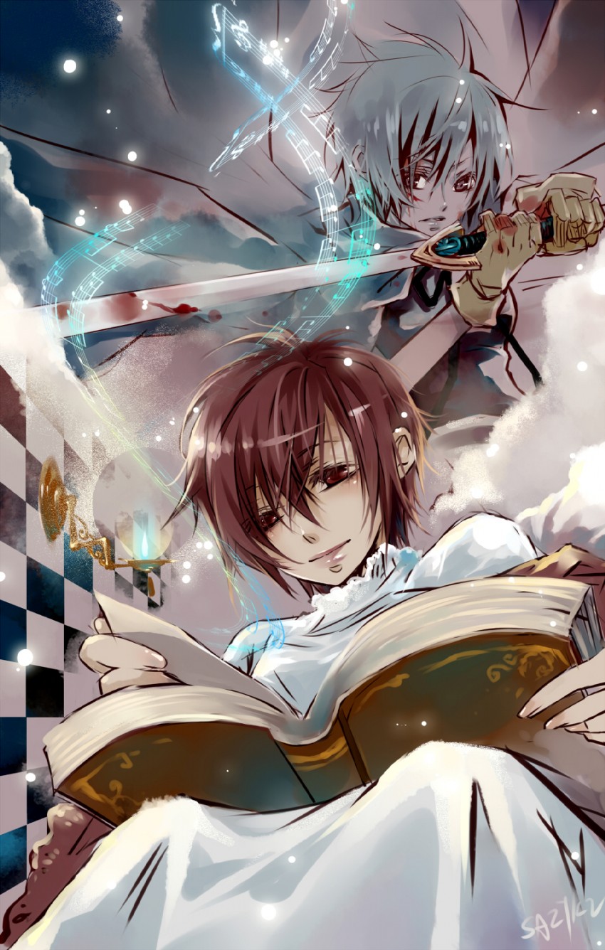 meiko and kaiko (vocaloid and 1 more) drawn by saiyki