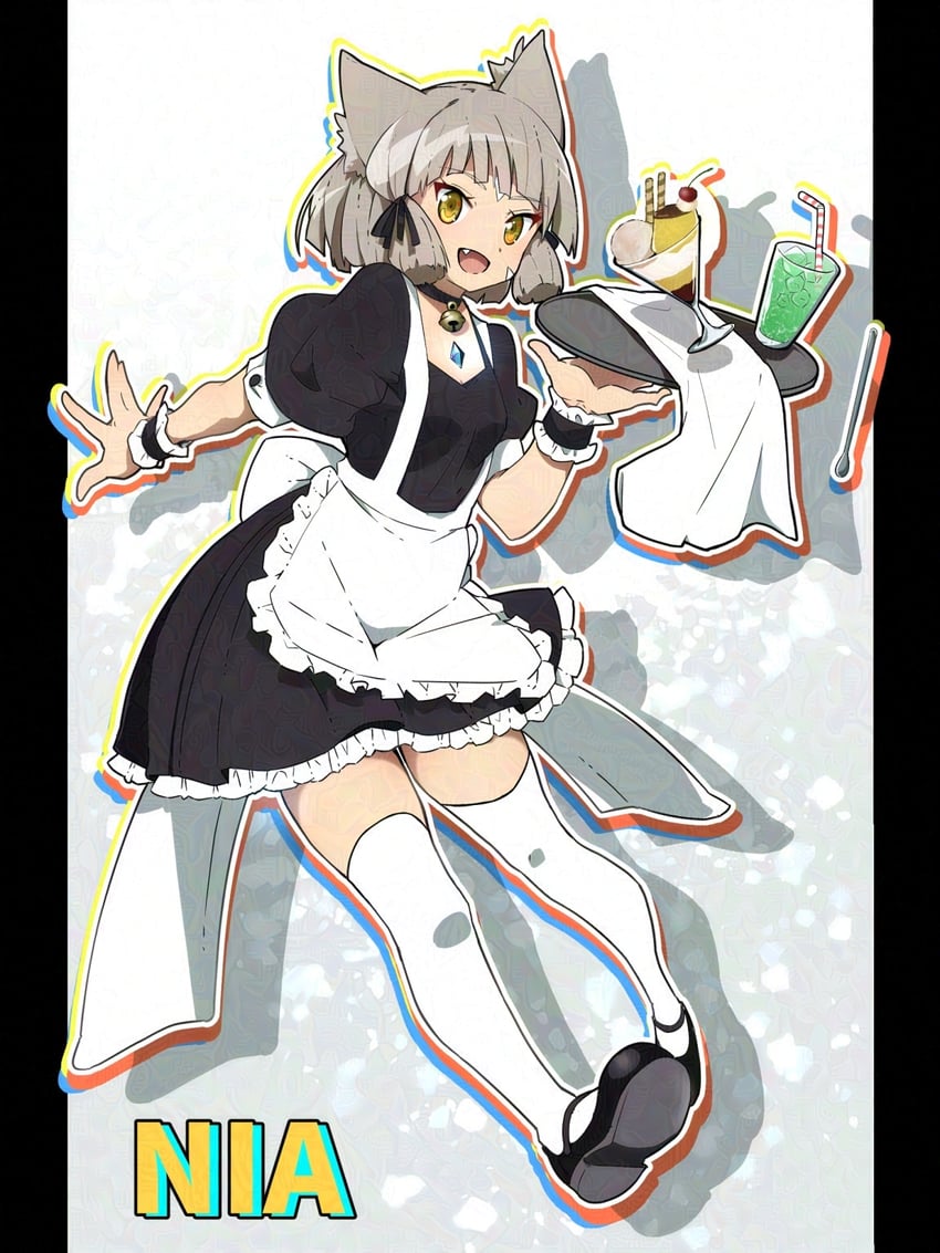 nia (xenoblade chronicles and 1 more) drawn by highena