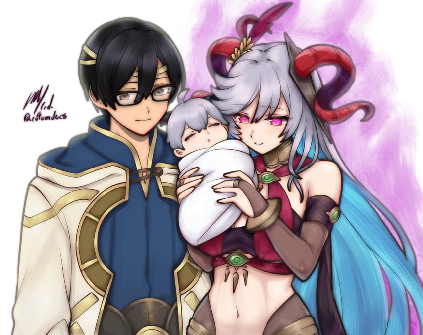 dorothea arnault, kiran, male kiran, and freyja (fire emblem and 1 more) drawn by rotomdocs