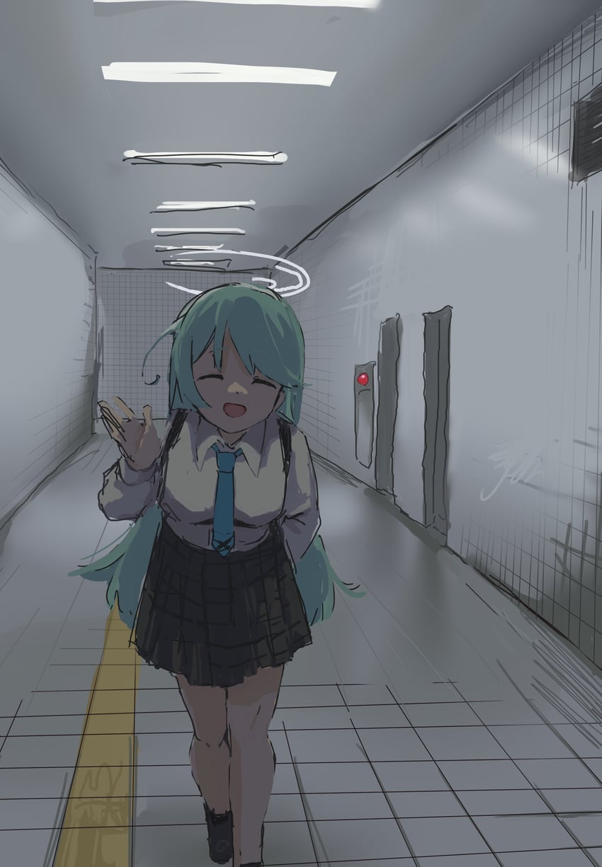 yume (blue archive and 1 more) drawn by mano_eglu