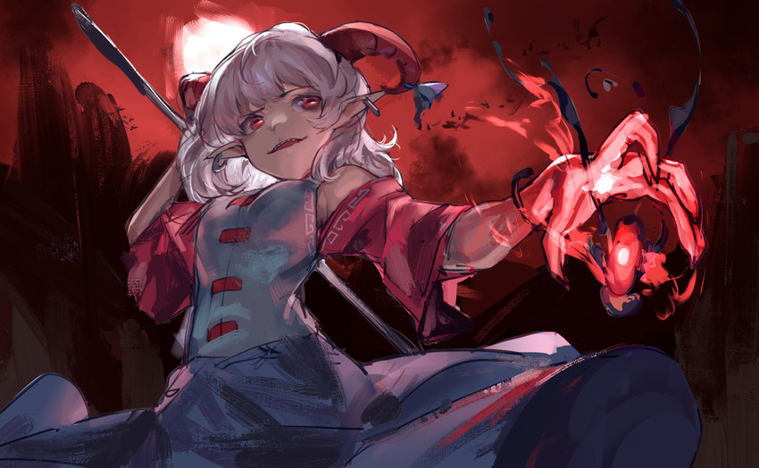 toutetsu yuuma (touhou and 1 more) drawn by wb_yimo