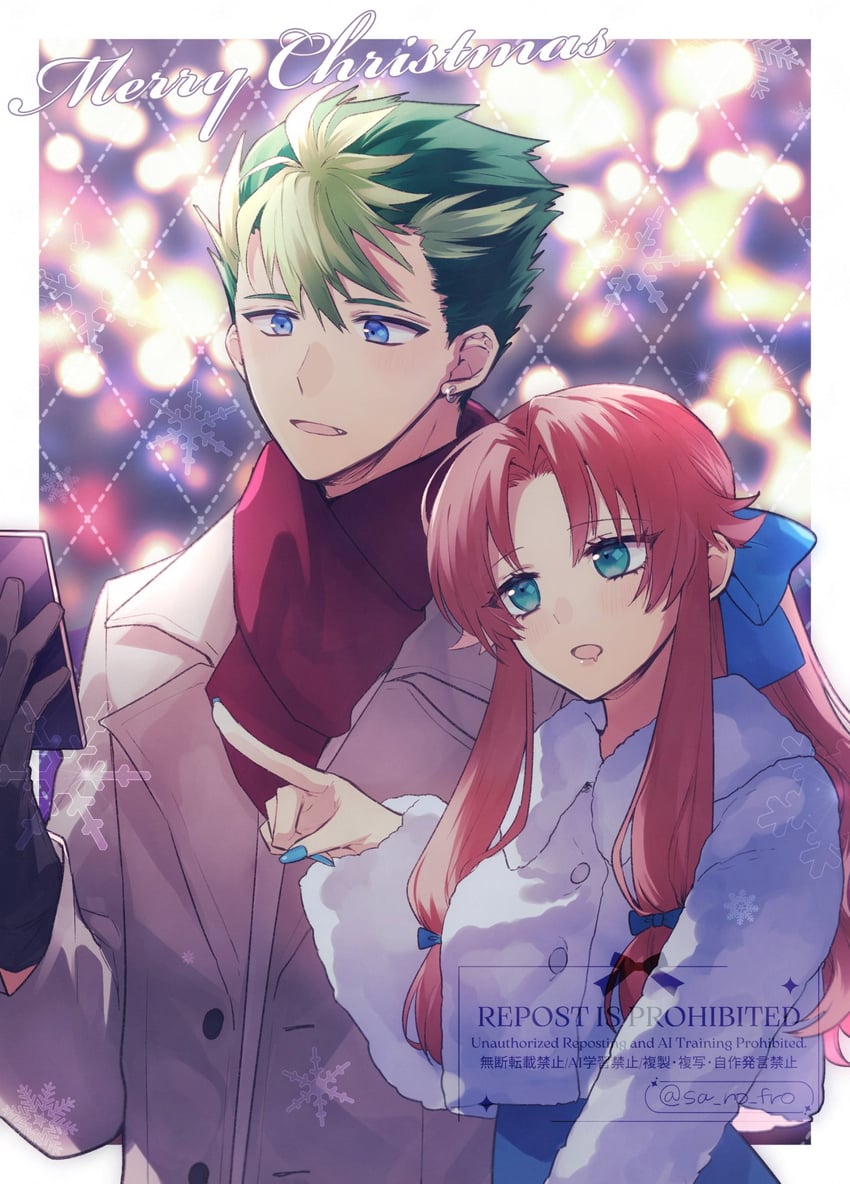 kevin graham and ries argent (eiyuu densetsu and 1 more) drawn by sano_(merrymerry)